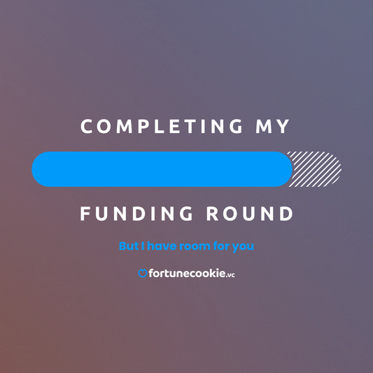 Completing My Funding Round Tee (90% Raised)